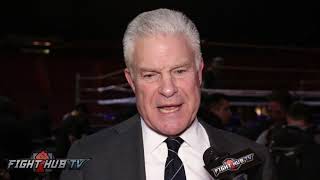 JIM LAMPLEY ON LOMACHENKOLINARES quotEVERYONE LOSES TO LOMACHENKOquot DOUBTS LINARES SKIN HOLDS UP [upl. by Nerok]