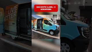 DAS echte 14 000 € WOHNMOBIL NAGELNEU MADE IN BERLIN 🔴 Interstar Plugvan Caravan Salon 2024 [upl. by Aisile]