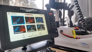 Raymarine Element 7 HV  Bulgarian  Картография и чувствителност [upl. by Acinorav]