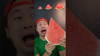 Makan Semangka Kecil Sedang Besar🍉 asmr mukbang makansesuaiemoji videomakan buah [upl. by Oneill613]