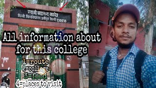 Swami shraddhanand college vlogAlipur collegecollege life [upl. by Ardnuasal81]