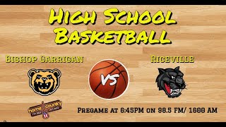 Bishop Garrigan vs Riceville Girls Playoff Basketball [upl. by Lancey]