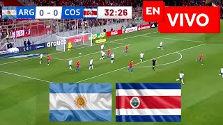 🔴 Argentina vs Costa Rica EN VIVO  Amistoso Internacional [upl. by Georas395]