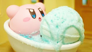 kirby surprise toy 「kirbys BATH BALL3」星のカービィストップモーションアニメ 「バスボール3」 [upl. by Seerdi]