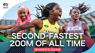 Womens 200m Final  World Athletics Championships Oregon 2022 [upl. by Niven889]