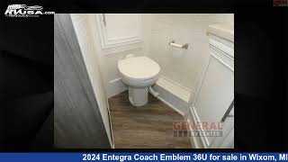 Stunning 2024 Entegra Coach Emblem 36U Class A RV For Sale in Wixom MI  RVUSAcom [upl. by Hgielra927]