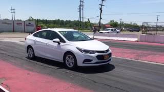 2017 Cruze LT Turbo Drag Race [upl. by Ennoitna840]