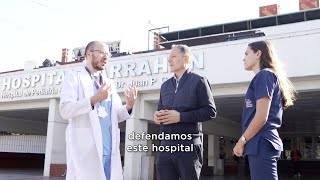 Fernando Gray  Defendamos al Hospital Garrahan y la salud pública [upl. by Neelrahc]