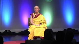 Happiness is all in your mind Gen Kelsang Nyema at TEDxGreenville 2014 [upl. by Gabriele]