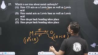 Which is not true about metal carbonyls [upl. by Titus819]