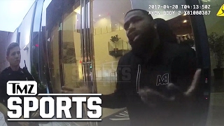 ADRIEN BRONER ARREST VIDEO I JUST ALMOST GOT KILLED  TMZ Sports [upl. by Ykvir]