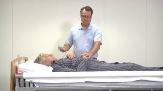 How to turn and reposition a patient with the patient turning system VENDLET V5S [upl. by Nettirb]