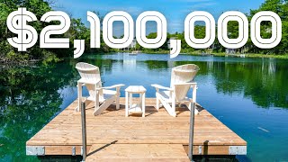 Luxurious 17 Acre Lakefront amp Riverfront Estate FOR SALE in Wee Lakes Grand Bend [upl. by Acissev292]