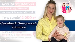 Rodzinny Kapitał OpiekuńczyРодительский Опекунский КапиталСоцвыпл в Польше Nadiia ZhukНадя Жук [upl. by Brightman]