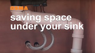 How to install an under a sink where space is at a premium  OSMA HepvO Soil amp Waste [upl. by Octave]