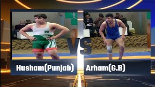 Husham ButtPunjab Vs ArhamGB 92kg Brownz Medal Fight  National Championship 2021 [upl. by Tannie]