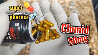 UNBOXING  Clomid 50mg for PCT  SUPERPHARMA  unboxing bodybuilding pct peds tablet oral [upl. by Vladimar]