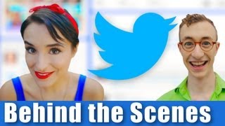 Twitter The Musical  BEHIND THE SCENES [upl. by Hekker]