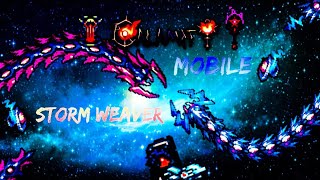 Terraria TModLoader mobile Calamity Mod  Revengeance  Death Storm Weaver [upl. by Imled]