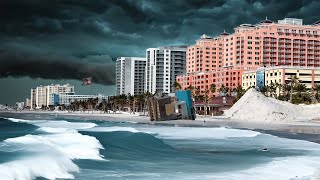 After Hurricane Milton Clearwater Beach Florida 4K Live Cam Tampa Bay [upl. by Levi920]