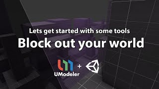 Dev Tutorial  Unity  UModeler  quotNew UModeler Toolquot Build meshes [upl. by Arahahs202]