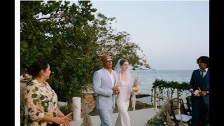 Paul Walkers daughter marries Vin Diesel walks her down the aisle [upl. by Sherl]