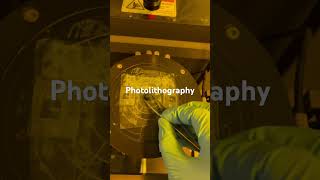 Photolithography  Nano device fabrication  youtubeshorts [upl. by Frost]