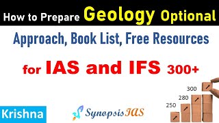 How to prepare Geology optional for UPSC IAS amp Indian Forest Services [upl. by Dduj]