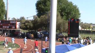 Devon Allen Sr Brophy Prep 2013 AZ Div 1Track Championship 100m Dash 1058 5112013 [upl. by Hubsher]