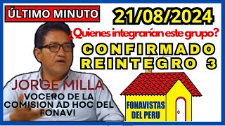 Fonavi 2024  Reintegro 3 del FONAVI  Últimas Noticias [upl. by Jody]