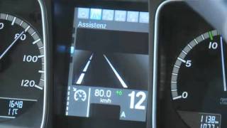 Der neue MB Actros MP4 1123  SpurhalteAssistent  Video Oeni [upl. by Nnalyrehs]