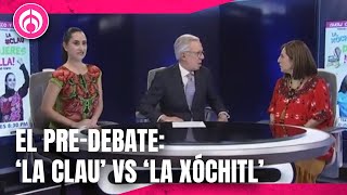 ‘La Xóchitl’ y ‘La Clau’ nos invitan a ver ‘Dos mujeres una silla’ [upl. by Anaela]