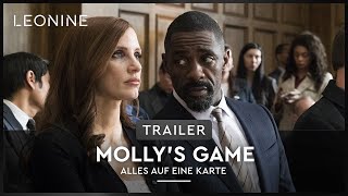 Mollys Game Alles auf eine Karte  Trailer deutsch german FSK 6 [upl. by Ruhtra]