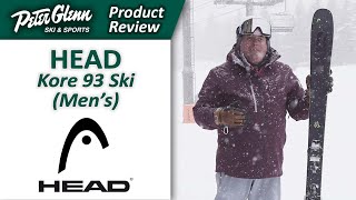 Head Kore 93 Ski Mens  W2324 Product Review [upl. by Aisanahta842]