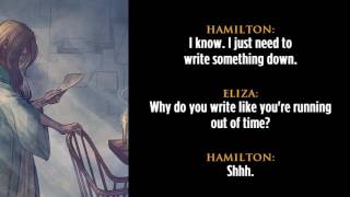 Hamilton  44 Best of Wives and Best of Women  Lyrics [upl. by Rot]