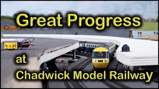 GREAT PROGRESS at Chadwick Model Railway  191 [upl. by Armillia]