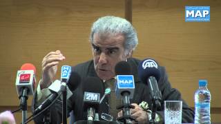 Abdellatif Jouahri  La croissance au Maroc se situera entre 25 et 3 en 2014 [upl. by Goober582]