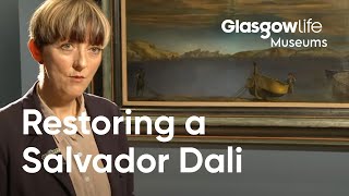 How to Restore a Salvador Dali Masterpiece  Conservation [upl. by Aicatsanna935]