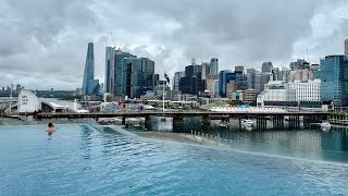 Sofitel Sydney w STUNNING VIEW at Darling Harbour [upl. by Nilesoj]