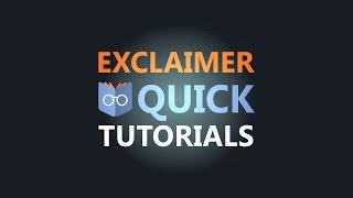 Exclaimer Cloud Using Graphics  Insert Label Icons [upl. by Francyne]