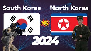 South Korea vs North Korea A HighStakes Military Showdown Unveiled 2024 [upl. by Nevanod]