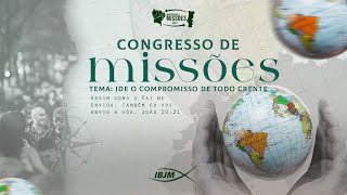 CONGRESSO DE MISSÕES 2024  28092024  Missionário Irlã [upl. by Seraphina]