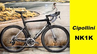 Cipollini NK1K włoska maszyna szosa aero koła rama carbon Sram RED [upl. by Darrow]