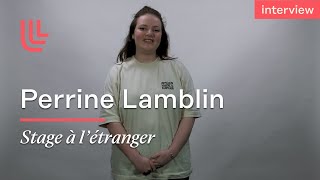 etudiant  faculté des humanités  Perrine Lamblin [upl. by Law]