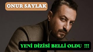 ONUR SAYLAKIN YENİ DİZİSİ BELLİ OLDU  Gaddar [upl. by Namialus]