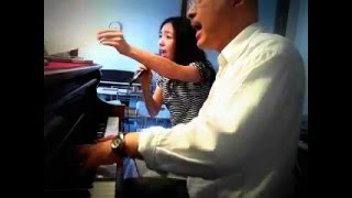 「酒とバラの日々」を歌う RumiVo 大阪梅田Kimball 音楽教室 [upl. by Arracahs144]