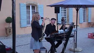 Duo de Jazz Elena Gautier et Sébastien Jacquot mariage au Chateau DAyguebelle [upl. by Maurita]