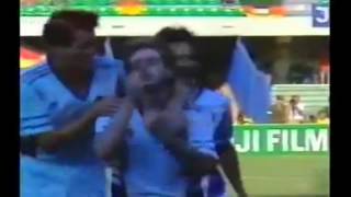 Jugoslavija  Spanija svetsko prvenstvo Italija 1990 Piksi  drugi gol [upl. by Wulfe]