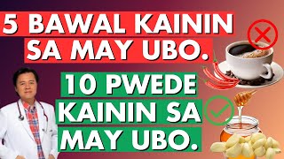 5 Bawal Kainin sa may Ubo  By Doc Willie Ong Internist and Cardiologist [upl. by Killam511]