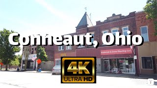 【4K】Conneaut Ohio  Day Tour  May 2022 [upl. by Savory]